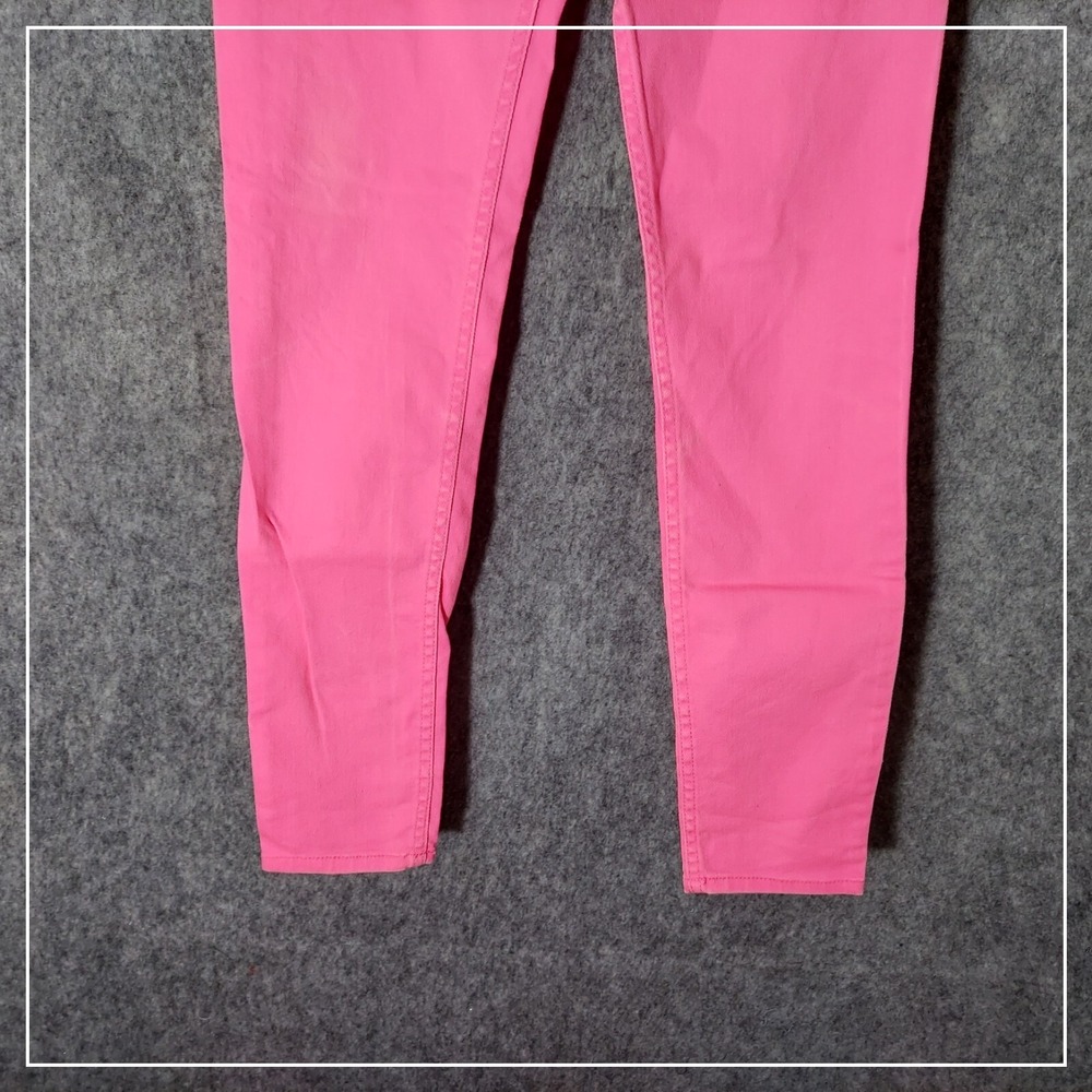 Abercrombie Fitch Womens 2 26 Skinny Jeans Pink Casual Everyday Stretch Denim - Picture 3 of 10